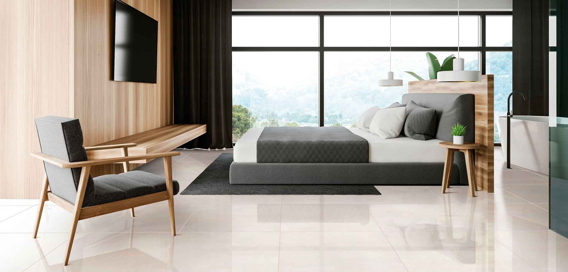 PISO HD 60X60CM AVORIO BEIGE CAIXA 2 48M² (7 PEÇAS)- CEJATEL RAFFINATO