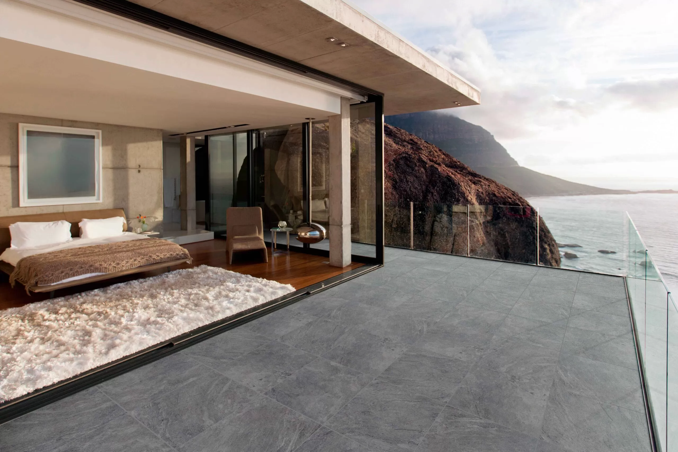 PISO HD 68X68CM SANTORINI GRAY RETIFICADO CAIXA 2 73M² (6 PEÇAS)  - CEJATEL RAFFINATO