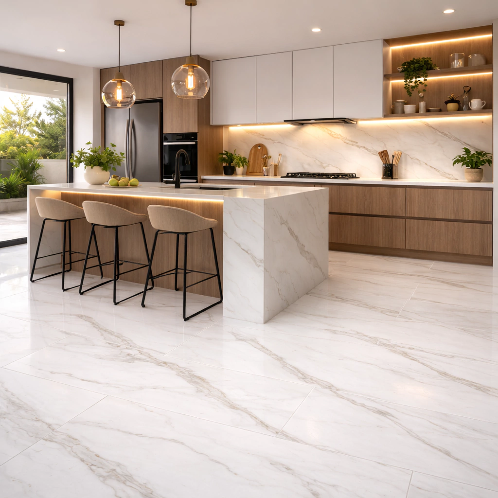 PISO 58 x 118 MM OLIMPO GRAY PLUS HD RETIFICADO (CX 2,05M2 3PÇ) COD.77064 - CEJATEL RAFFINATO