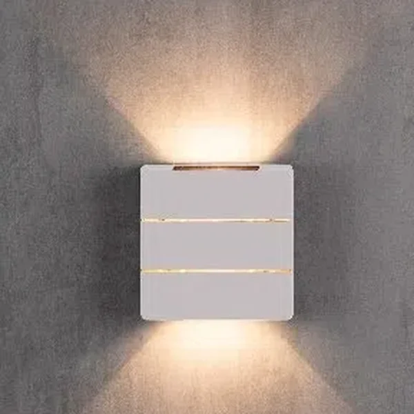 ARANDELA CLEAN LED ALETADA ABS 6W 3000K BRANCO COD. 23633004 - BLUMENAU