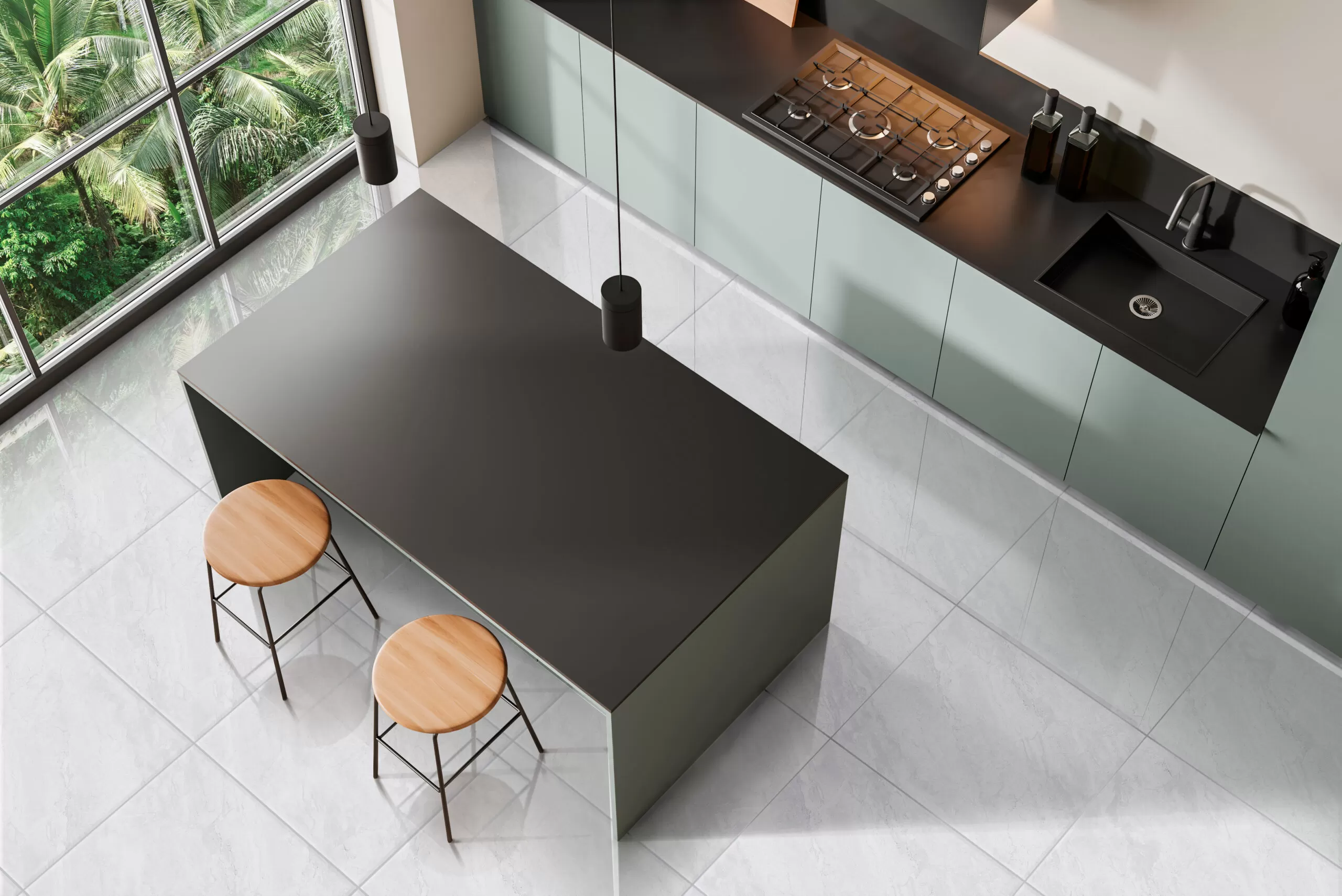 PISO 50X50CM ARENISCA GRAY CAIXA 2 51M²  (10 PEÇAS)  - CEJATEL