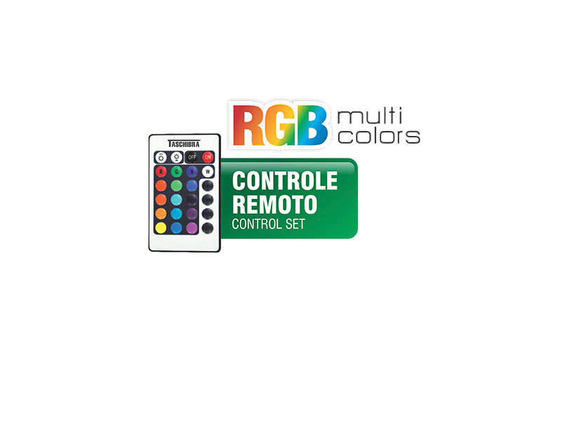 REFLETOR TR LED  20W RGB BR COD.15030035-01 - TASCHIBRA